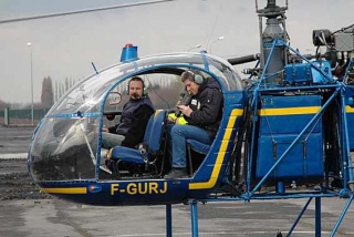 bapteme de l air en helico pres de Valencienne